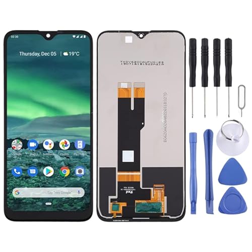 Handy Touch LCD-Anzeige TFT LCD -Bildschirm für für Nokia 2.3 mit Digitalisierer Vollbaugruppe (schwarz) von Phone Accessories