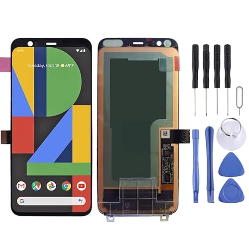 Handy Touch LCD-Anzeige er LCD -Bildschirm für für Google Pixel 4 mit Digitalisierer Full Assembly (schwarz) von Phone Accessories