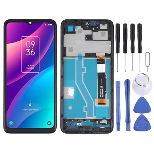 LCD -Bildschirm und Digitalisierer Vollbaugruppe mit Rahmen fr TCL 30E / 30 SE LCD -Bildschirm und Digitalisierer Vollbaugruppe mit Rahmen fr TCL 30E / 30 SE von Phone Accessories