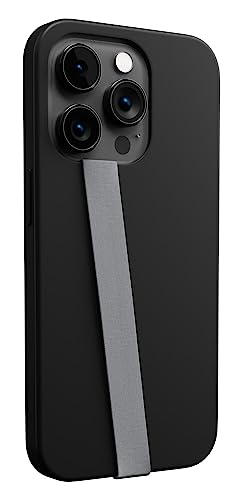 Phone Loops: Die Originale Phone Loop Fingerschlaufe für Mobiltelefone - Phone Loop für Handyhüllen - Halterung für Mobiltelefone - Fingerschlaufe für Handyhüllen (Holzkohle) von Phone Loops