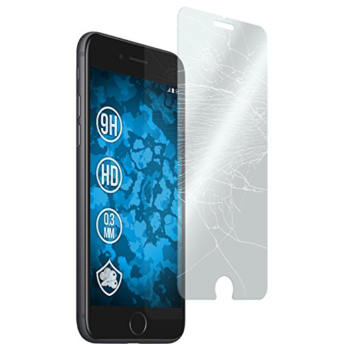 – 1 x Apple iPhone 7 Film Abdeckung aus gehärtetem Glas klar – PhoneNatic Schutzfolien von PhoneNatic