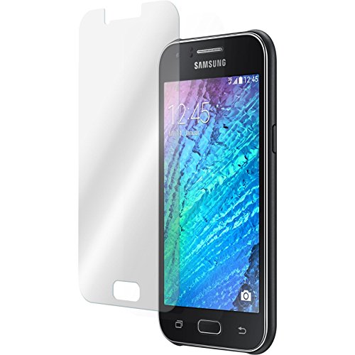 PhoneNatic 1 x Glas-Folie klar kompatibel mit Samsung Galaxy J1 (2015 - J100) - Schutzglas für Galaxy J1 (2015 - J100) von PhoneNatic