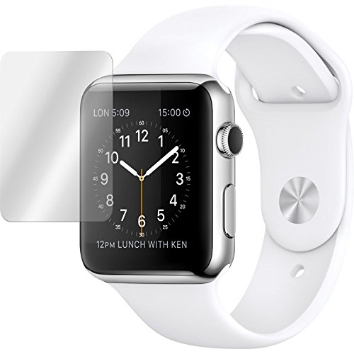 PhoneNatic 1er-Pack Glas-Folie klar kompatibel mit Apple Watch 38mm - Schutzglas für Watch 38mm von PhoneNatic