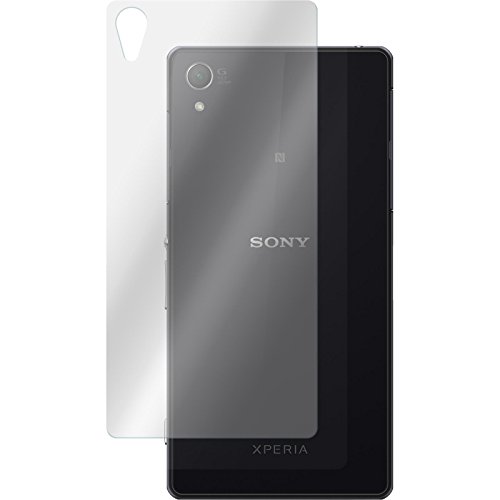 PhoneNatic 2 x Glas-Folie Rückseite klar kompatibel mit Sony Xperia Z2 - Schutzglas für Xperia Z2 von PhoneNatic