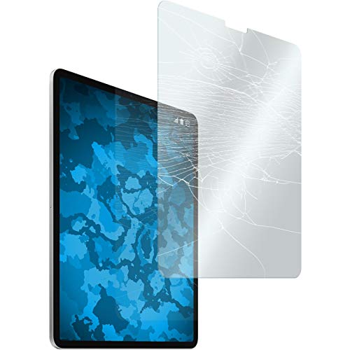 PhoneNatic 2er-Pack Glas-Folie klar kompatibel mit Apple iPad Pro 11" 2020/2018 - Schutzglas für iPad Pro 11" 2020/2018 von PhoneNatic