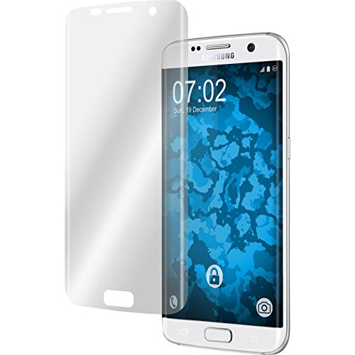 PhoneNatic 4er-Pack Displayschutzfolien klar Flexible Folien kompatibel mit Samsung Galaxy S7 Edge von PhoneNatic