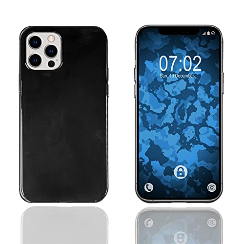 PhoneNatic Case kompatibel mit Apple iPhone 12 Pro Max - schwarz Silikon Hülle transparent Cover PhoneNatic Case kompatibel mit Apple iPhone 12 Pro Max - schwarz Silikon Hülle transparent Cover von PhoneNatic