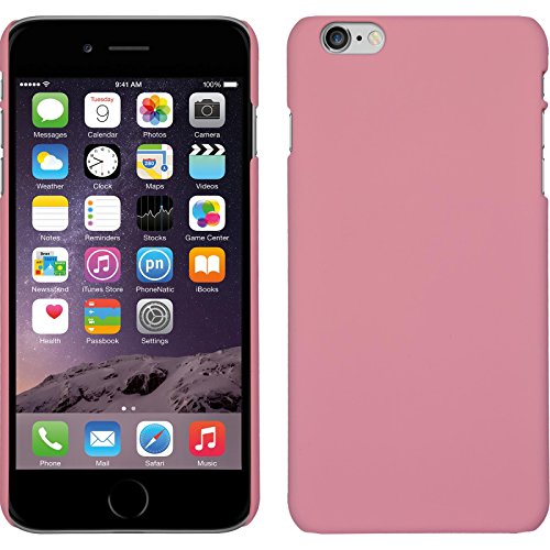 PhoneNatic Case kompatibel mit Apple iPhone 6 Plus / 6s Plus - Hülle rosa gummiert Hard-case + 2 Schutzfolien PhoneNatic Case kompatibel mit Apple iPhone 6 Plus / 6s Plus - Hülle rosa gummiert Hard-case + 2 Schutzfolien von PhoneNatic