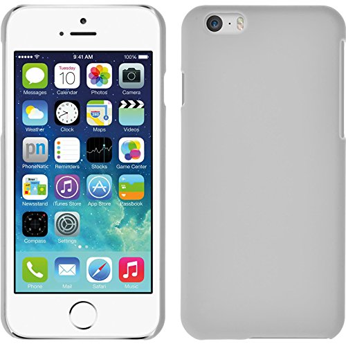 PhoneNatic Case kompatibel mit Apple iPhone 6s / 6 - Hülle weiß gummiert Hard-case + 2 Schutzfolien PhoneNatic Case kompatibel mit Apple iPhone 6s / 6 - Hülle weiß gummiert Hard-case + 2 Schutzfolien von PhoneNatic