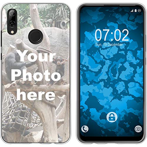 PhoneNatic Case kompatibel mit P Smart Z Personalisierte Handyhülle Clear zum selbst gestalten mit eigenem Foto von PhoneNatic