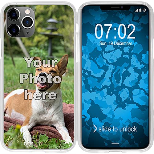 PhoneNatic Case kompatibel mit iPhone 11 Personalisierte Handyhülle Clear zum selbst gestalten mit eigenem Foto von PhoneNatic