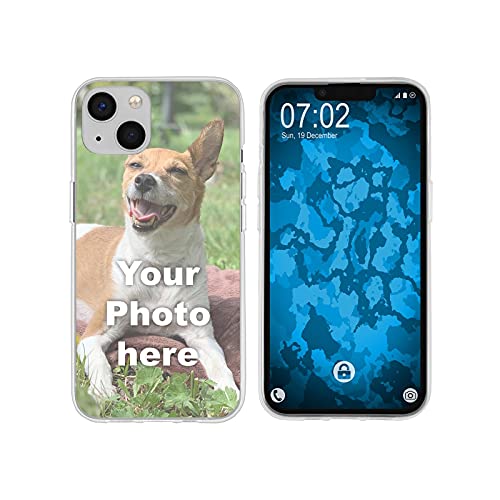 PhoneNatic Case kompatibel mit iPhone 13 Personalisierte Handyhülle Clear zum selbst gestalten mit eigenem Foto PhoneNatic Case kompatibel mit iPhone 13 Personalisierte Handyhülle Clear zum selbst gestalten mit eigenem Foto von PhoneNatic