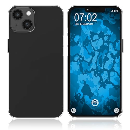 PhoneNatic Case kompatibel mit iPhone 15 Plus Silikon Hülle Crystal Clear Cover von PhoneNatic