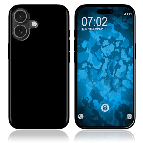 PhoneNatic Case kompatibel mit iPhone 16 Silikon Hülle Schwarz Cover PhoneNatic Case kompatibel mit iPhone 16 Silikon Hülle Schwarz Cover von PhoneNatic