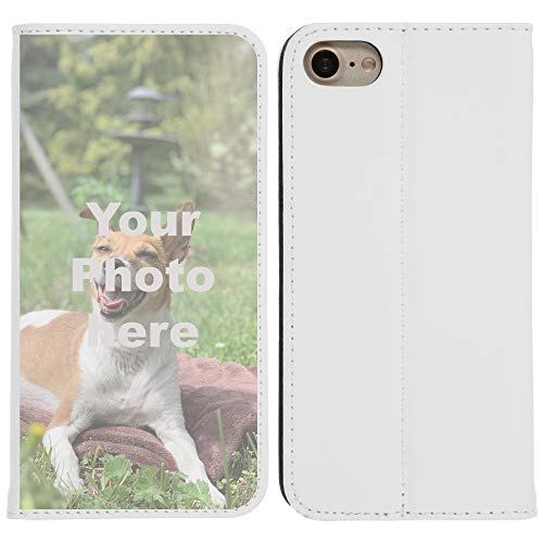 PhoneNatic Case kompatibel mit iPhone 7/8 / SE 2020 Personalisierte Handyhülle Kunstlederhülle weiß zum selbst gestalten mit eigenem Foto PhoneNatic Case kompatibel mit iPhone 7/8 / SE 2020 Personalisierte Handyhülle Kunstlederhülle weiß zum selbst gestalten mit eigenem Foto von PhoneNatic