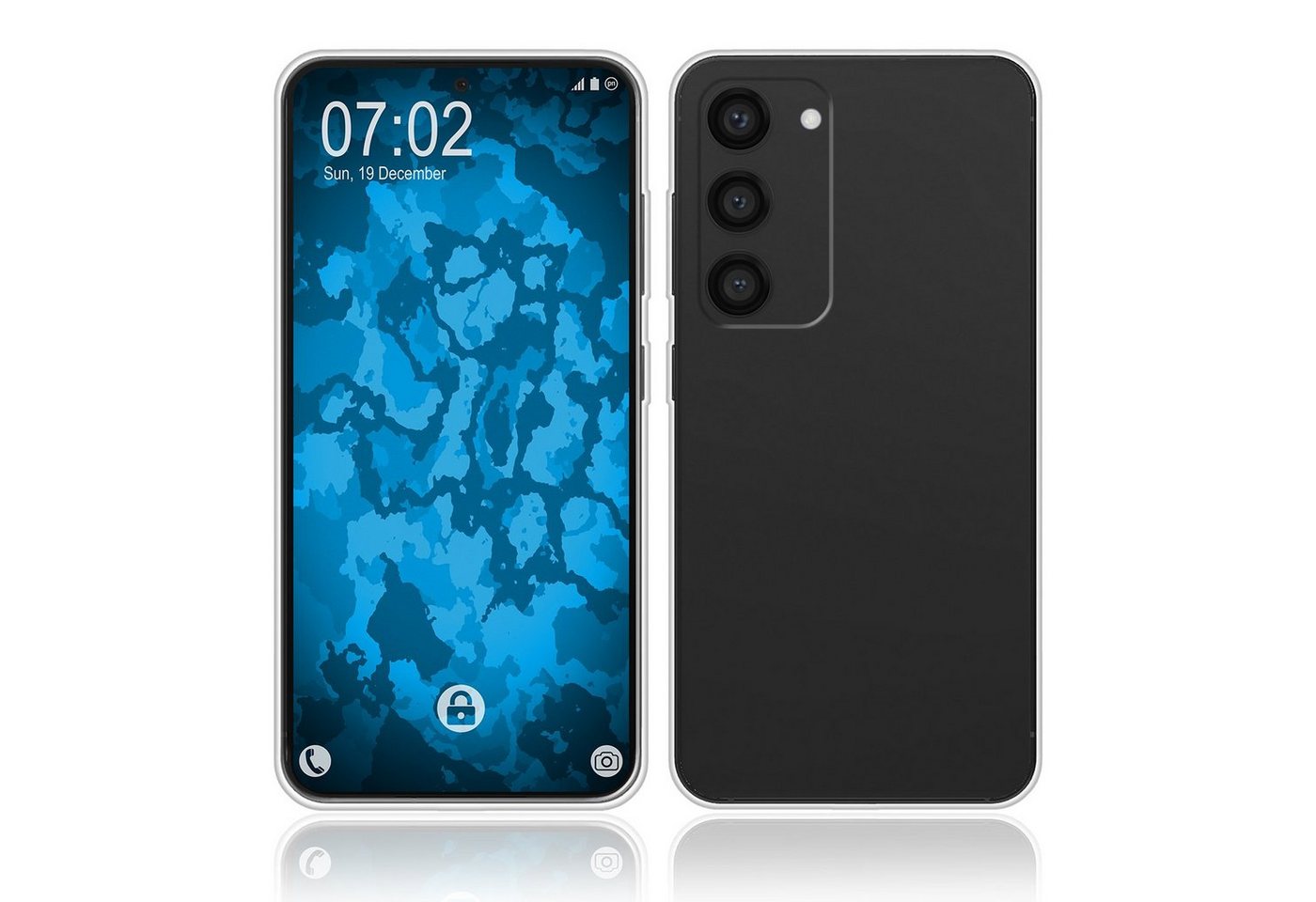PhoneNatic Handyhülle Case kompatibel mit Galaxy S23 Hülle Silikon Cover von PhoneNatic