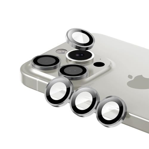 Phoneaura [[6 STÜCK Kameraschutzglas für iPhone 15 Pro und iPhone 15 Pro MAX Kameraschutz, 15 Pro Kameraglas, Linsenschutz 15, mit Schutzfolie Phoneaura [[6 STÜCK Kameraschutzglas für iPhone 15 Pro und iPhone 15 Pro MAX Kameraschutz, 15 Pro Kameraglas, Linsenschutz 15, mit Schutzfolie von Phoneaura