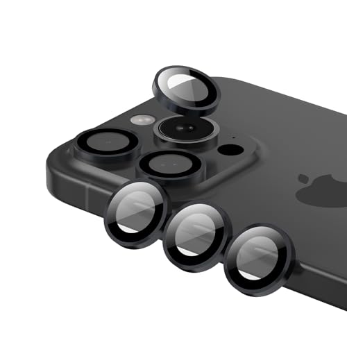 Phoneaura [[6 STÜCK Kameraschutzglas für iPhone 15 Pro und iPhone 15 Pro MAX Kameraschutz, 15 Pro Kameraglas, Linsenschutz 15, mit Schutzfolie Phoneaura [[6 STÜCK Kameraschutzglas für iPhone 15 Pro und iPhone 15 Pro MAX Kameraschutz, 15 Pro Kameraglas, Linsenschutz 15, mit Schutzfolie von Phoneaura