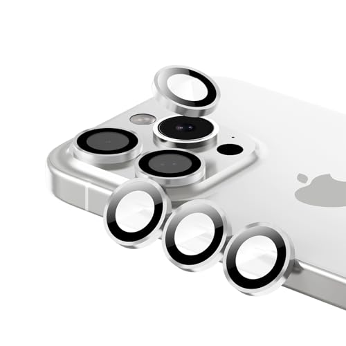 Phoneaura [[6 STÜCK Kameraschutzglas für iPhone 15 Pro und iPhone 15 Pro MAX Kameraschutz, 15 Pro Kameraglas, Linsenschutz für 15 mit Schutzfolie Phoneaura [[6 STÜCK Kameraschutzglas für iPhone 15 Pro und iPhone 15 Pro MAX Kameraschutz, 15 Pro Kameraglas, Linsenschutz für 15 mit Schutzfolie von Phoneaura