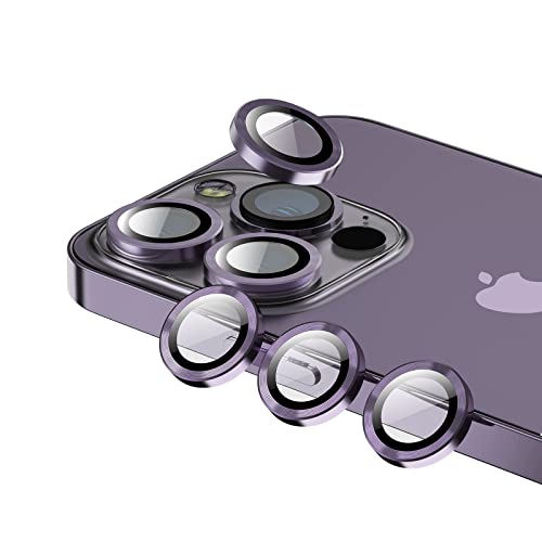 Phoneaura [[6 Stück Kameraschutz für iPhone 14 Pro und iPhone 14 Pro Max Kamera Glas Linsenschutz 14 Objektivglas Aluminium Linse mit Schutzfolie 14 Pro Phoneaura [[6 Stück Kameraschutz für iPhone 14 Pro und iPhone 14 Pro Max Kamera Glas Linsenschutz 14 Objektivglas Aluminium Linse mit Schutzfolie 14 Pro von Phoneaura