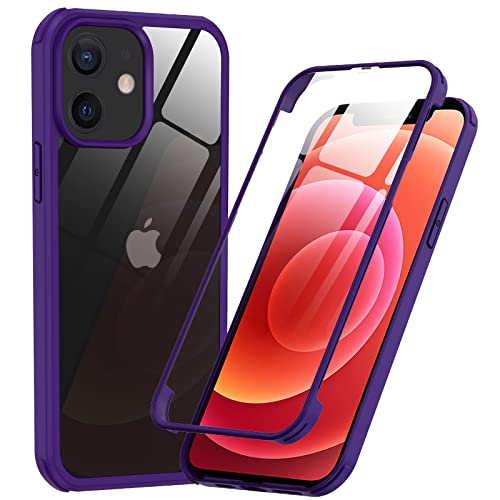 Phoneaura für iPhone 11 360 Grad Schutzhülle für iPhone 11 Handyhülle; iPhone 11 Hülle mit Folie und iPhone 11 Schutzglas, Komplettschutz 11 (VORNE+HINTEN) von Phoneaura