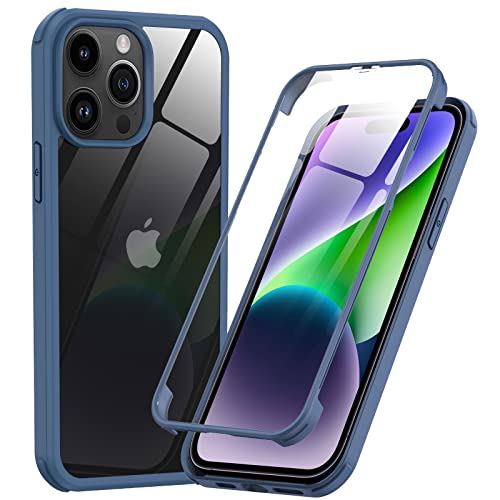 Phoneaura für iPhone 14 PRO MAX 360 Grad Schutzhülle für iPhone 14 PRO MAX Handyhülle; iPhone 14 PRO MAX Hülle mit Kameraschutz für iPhone 14 PRO MAX von Phoneaura