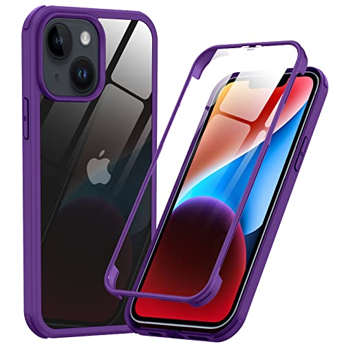 Phoneaura für iPhone 15 Plus 360 Grad Schutzhülle für iPhone 14 Plus Handyhülle, iPhone 15 Plus Hülle mit Kameraschutz für iPhone 14 Plus [14 Plus/15 Plus] von Phoneaura