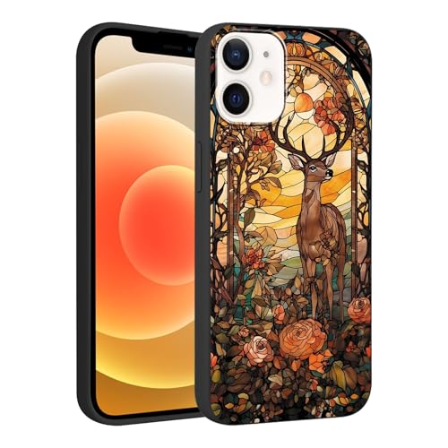 Phoona Handyhülle für iPhone 12 / iPhone 12 Pro Hülle 6.1'', Aesthetic Muster Design Weiche TPU Ultra Dünn Silikon Schutzhülle Kratzfeste Stoßfest Kameraschutz Bumper Case für Mädchen, 20 von Phoona