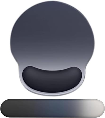 Mauspad für Handgelenke und Tastatur, ergonomische Handgelenkauflage für Maus und Tastatur mit Memory-Schaum, rutschfeste Unterseite, für Büro und Zuhause Mauspad für Handgelenke und Tastatur, ergonomische Handgelenkauflage für Maus und Tastatur mit Memory-Schaum, rutschfeste Unterseite, für Büro und Zuhause von Phoraego