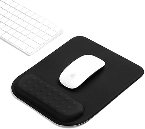 Mauspad mit Handballenauflage, ergonomisches Gaming-Mauspad, mit Memory-Schaum-Handauflage, rutschfeste Gummibasis, geeignet für Büro und Zuhause Mauspad mit Handballenauflage, ergonomisches Gaming-Mauspad, mit Memory-Schaum-Handauflage, rutschfeste Gummibasis, geeignet für Büro und Zuhause von Phoraego