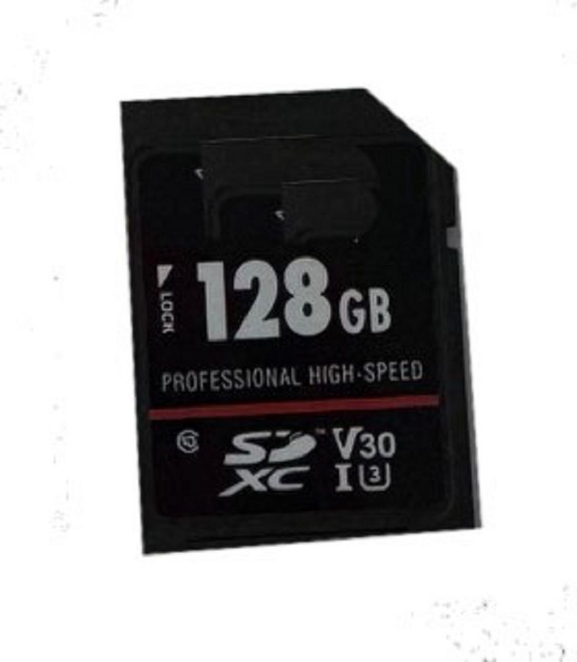 Photo Porst 1 x 1A PHOTO PORST High-Speed 128 GB SDCX-Karte Class 10 Speicherkarte (128 GB) von Photo Porst