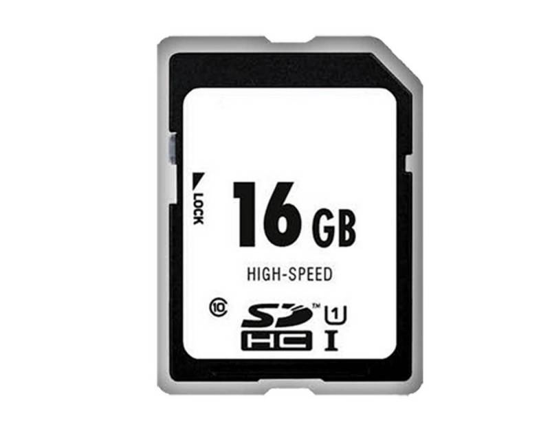 Photo Porst 1 x High-Speed 16 GB SDHC-Karte Speicherkarte (16 GB GB) von Photo Porst