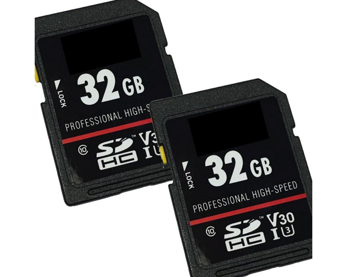 Photo Porst 2 x 1A PHOTO PORST High-Speed 32 GB SDHC-Karte Speicherkarte Photo Porst 2 x 1A PHOTO PORST High-Speed 32 GB SDHC-Karte Speicherkarte von Photo Porst