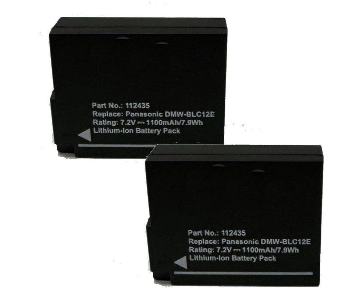 Photo Porst 2x Replace Akku DMW-BLC12 für Panasonic DMC-FZ330 Kamera-Akku Photo Porst 2x Replace Akku DMW-BLC12 für Panasonic DMC-FZ330 Kamera-Akku von Photo Porst