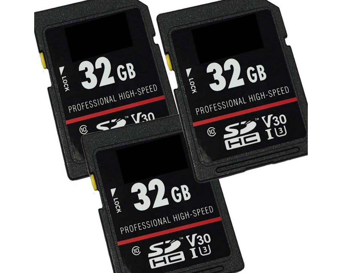 Photo Porst 3 x 1A PHOTO PORST High-Speed 32 GB SDHC-Karte Speicherkarte Photo Porst 3 x 1A PHOTO PORST High-Speed 32 GB SDHC-Karte Speicherkarte von Photo Porst