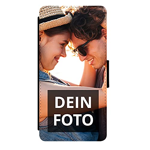 PhotoFancy Handyhülle Samsung Galaxy® A70 Handyhülle mit eigenem Foto Bedrucken – Smartphone Case als personalisierte Schutzhülle (Flipcase) von PhotoFancy