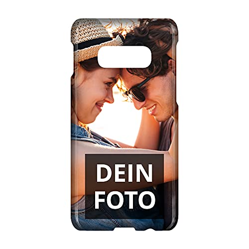 Handyhülle Samsung Galaxy® S10e Handyhülle mit eigenem Foto Bedrucken – Smartphone Case als personalisierte Schutzhülle (Premium Hardcase Rundum-Druck) von PhotoFancy