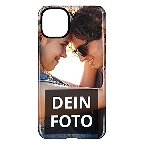 Handyhülle iPhone® 11 Pro Max Handyhülle mit eigenem Foto Bedrucken – Smartphone Case als personalisierte Schutzhülle (Premium Bumper Rundum-Druck) von PhotoFancy