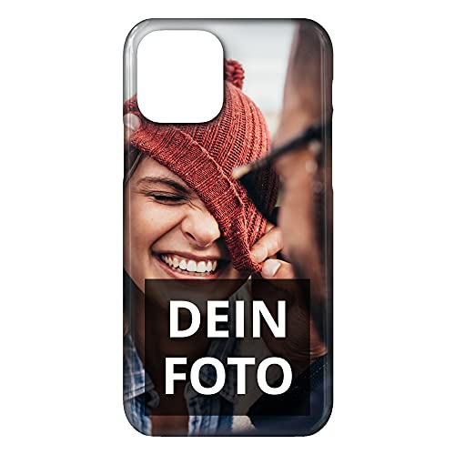 Handyhülle passend für iPhone 12 Handyhülle mit eigenem Foto Bedrucken – Smartphone Case als personalisierte Schutzhülle (Premium Hardcase Rundum-Druck) von PhotoFancy