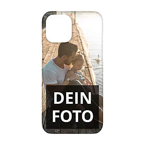 Handyhülle passend für iPhone 12 Pro Max Handyhülle mit eigenem Foto Bedrucken – Smartphone Case als personalisierte Schutzhülle (Premium Hardcase Rundum-Druck) von PhotoFancy