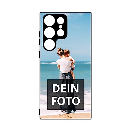 PhotoFancy® – Samsung Galaxy S23 Ultra Hülle mit Foto Personalisieren – Handyhülle selbst gestalten (Softcase) von PhotoFancy