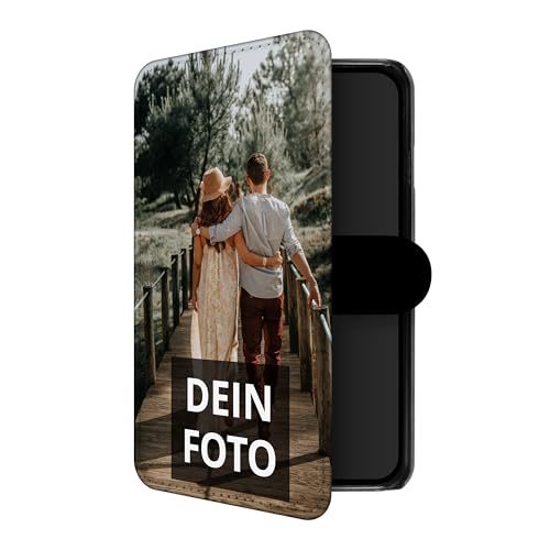 PhotoFancy® - Xiaomi Redmi Note 13 5G Hülle mit Foto Personalisieren - Handyhülle selbst gestalten (Flipcase) von PhotoFancy