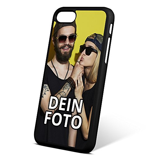 PhotoFancy® - iPhone® 7 Handyhülle mit eigenem Foto Bedrucken - Smartphone Case als personalisierte Schutzhülle (Hardcase schwarz) von PhotoFancy