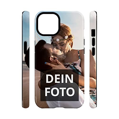 PhotoFancy® – iPhone 14 Hülle mit Foto Personalisieren – Handyhülle selbst gestalten (Premium Softcase) von PhotoFancy