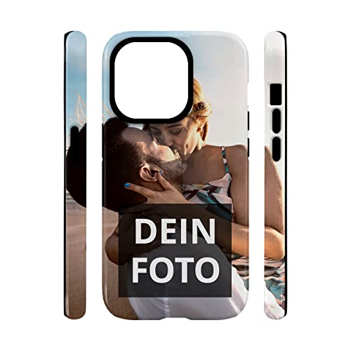 PhotoFancy® – iPhone 14 Pro Hülle mit Foto Personalisieren – Handyhülle selbst gestalten (Premium Softcase) von PhotoFancy