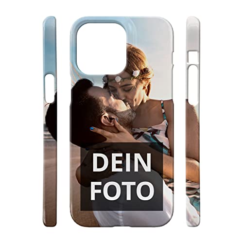 PhotoFancy® – iPhone 14 Pro Max Hülle mit Foto Personalisieren – Handyhülle selbst gestalten (Premium Hardcase) von PhotoFancy
