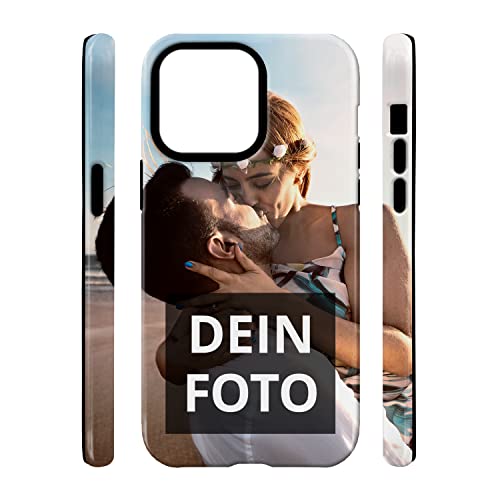 PhotoFancy® – iPhone 14 Pro Max Hülle mit Foto Personalisieren – Handyhülle selbst gestalten (Premium Softcase) von PhotoFancy