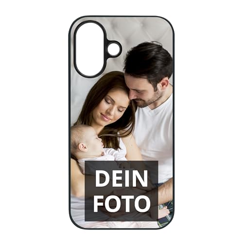 PhotoFancy® - iPhone 16 Hülle mit Foto Personalisieren - Handyhülle selbst gestalten (Softcase) von PhotoFancy