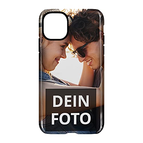 PhotoFancy Handyhülle iPhone® 11 Handyhülle mit eigenem Foto Bedrucken – Smartphone Case als personalisierte Schutzhülle (Premium Bumper Rundum-Druck) von PhotoFancy