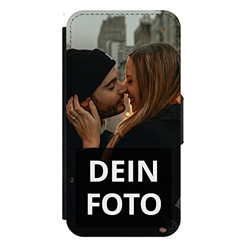 PhotoFancy Handyhülle passend für iPhone 12 Pro Handyhülle mit eigenem Foto Bedrucken – Smartphone Case als personalisierte Schutzhülle (Flipcase) von PhotoFancy